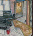 Натюрморт 'Пишущая машинка' основная часть фото ссылка на страницу 'статьи'. Живопиь. Картины.