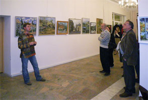 Фотография, сделанная на выставке «Старый город,VIVAT!» в ТСЖ «Курчатовское» (Москва, ул. маршала Новикова, д.1)